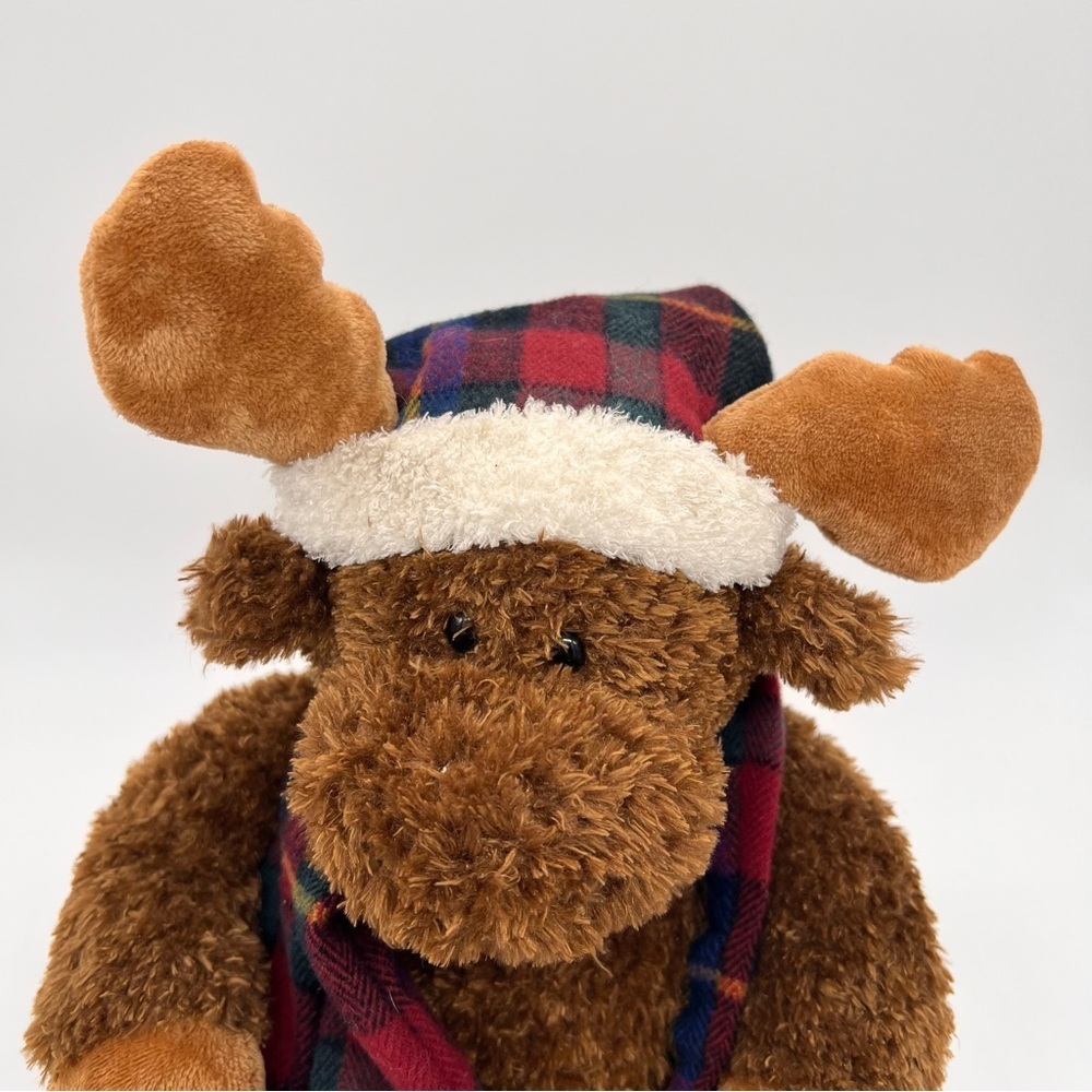 Gund Mooky Moose Winter Hat Scarf Collectible Plushie Stuffed Animal Christmas - Picture 6 of 7